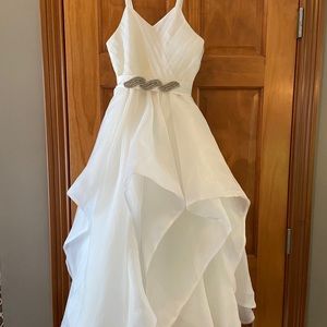 Girls Rosebuds size 8 Flower Girl Dress
